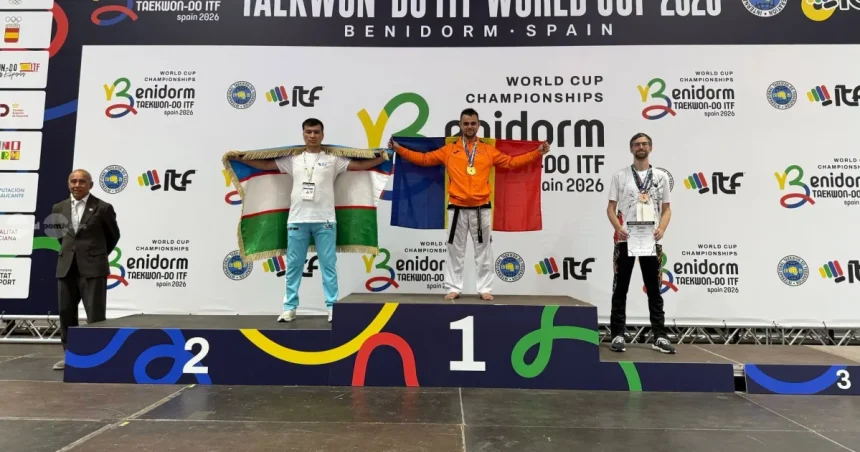 Andrei Mihai Cocoară de la Jaguar Academy Mureș, campion mondial în Spania