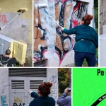 Arta lui Brâncuși prinde viață pe zidurile din Târgu Mureș