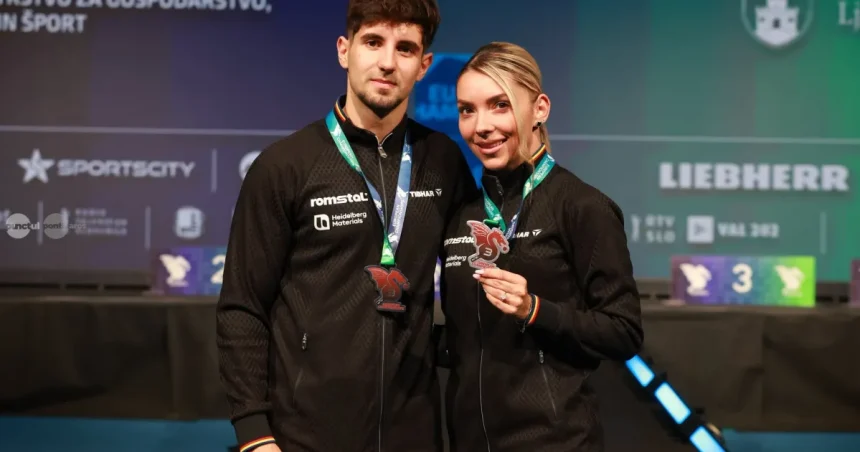 Bernadette Szőcs și Eduard Ionescu, bronz la Europenele de tenis de masă