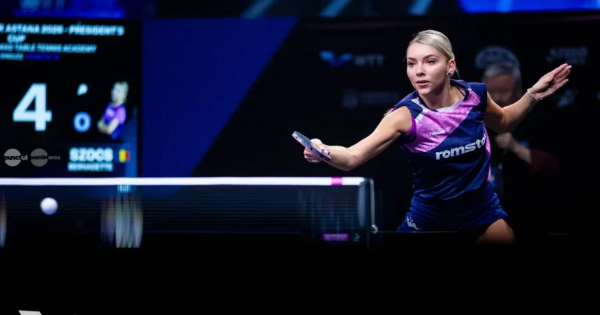 Bernadette Szocs și Eduard Ionescu, în sferturi la China Smash 2026