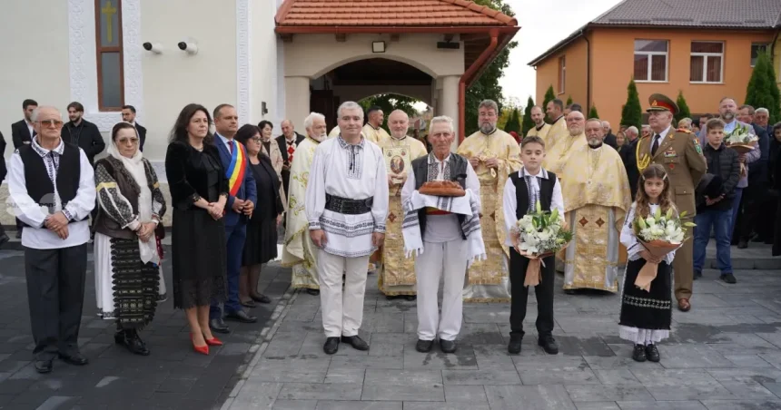Biserica din Sărmașu, resfințită de Arhiepiscopul Irineu după ample lucrări de renovare