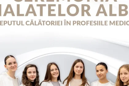Ceremonia halatelor albe la UMFST Târgu Mureș