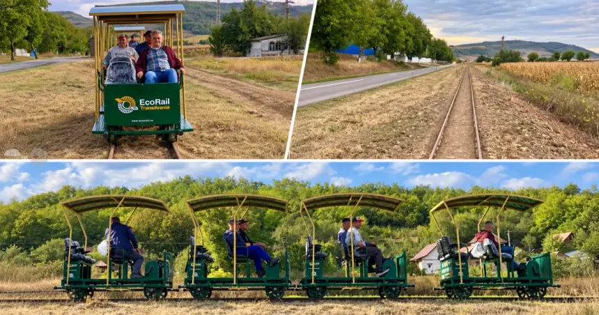 Ciclodrezinele ar putea valorifica și alte căi ferate nefolosite din Mureș?