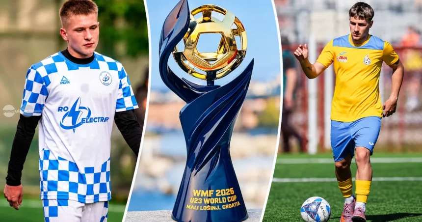 Doi jucători din Mureș, în lotul României pentru Cupa Mondială U23 de minifotbal