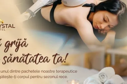 Hotel Crystal Sovata oferă sejururi cu până la patru proceduri terapeutice pe zi