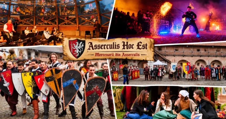 Istoria prinde viață la Cetatea Târgu Mureș: trei zile de spectacole cu cavaleri