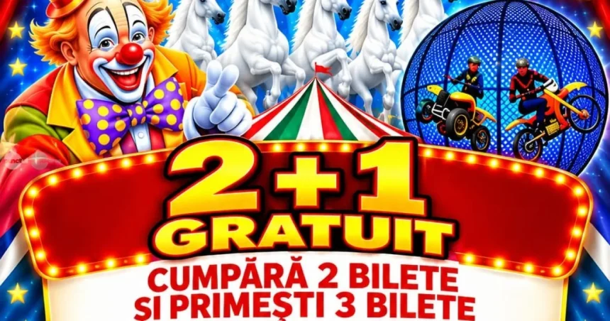 Număr premiat la Festivalul de Circ de la Budapesta, prezentat la Târgu Mureș
