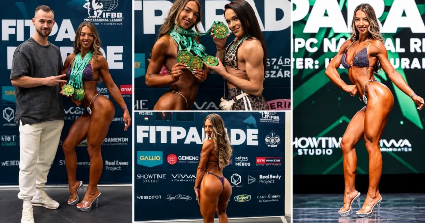 Patru medalii pentru Yasmin Ana la debutul competițional, la FitParade 2026 Budapesta