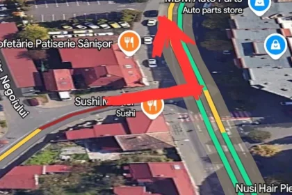 Semaforul din intersecția 1 Decembrie - Papiu Ilarian blochează traficul