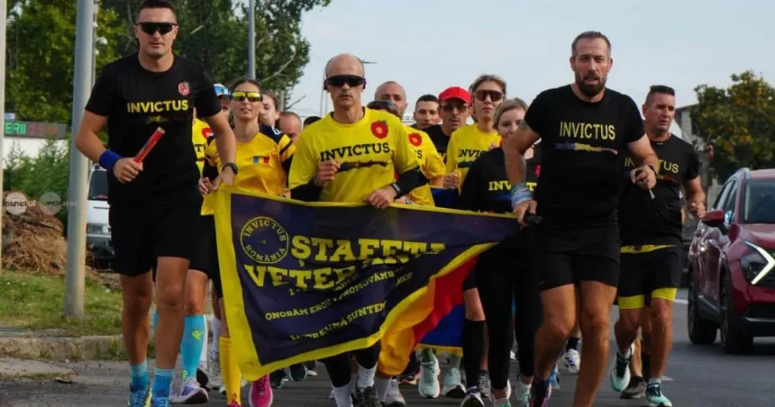 Ștafeta Veteranilor ajunge luni la Târgu Mureș, după 100 km de alergare