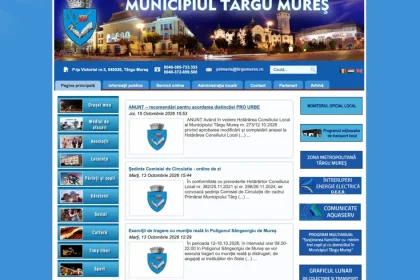Târgu Mureș a căzut în clasamentul orașelor digitale: de pe locul 14 pe 172 din 325