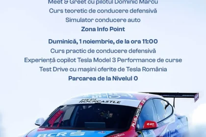 Tesla Model 3 Performance, disponibil pentru test drive în Shopping City Târgu Mureș
