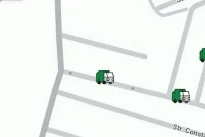 Urmărește în timp real pe Waze mașinile de colectare a deșeurilor din Târgu Mureș