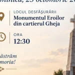 Ziua Armatei Române marcată la Luduș prin ceremonie la Monumentul Eroilor din Gheja