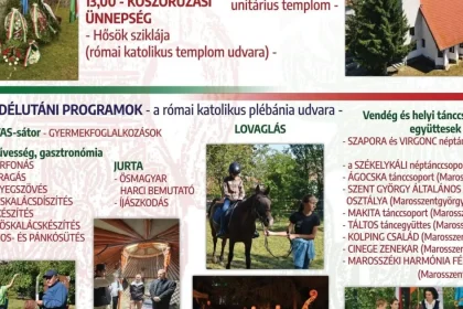 Ziua Comunității Maghiare din Sângeorgiu de Mureș, pe 10 octombrie