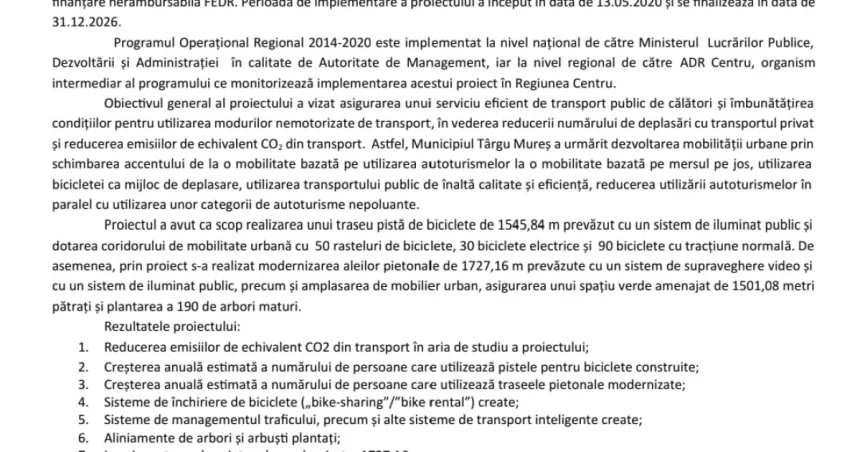 Zona Clinicilor: străzi transformate în trasee prietenoase pentru pietoni și bicicliști